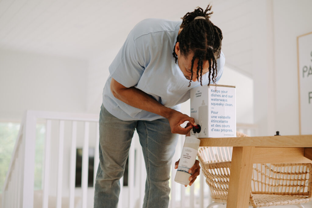 Photographie de produits lifestyle de THE UNSCENTED COMPANY à Sandbanks, contenu de marque