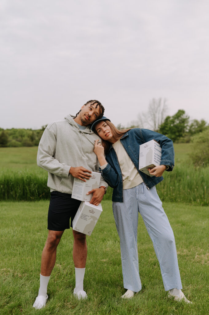 Photographie de produits lifestyle de THE UNSCENTED COMPANY à Sandbanks, contenu de marque