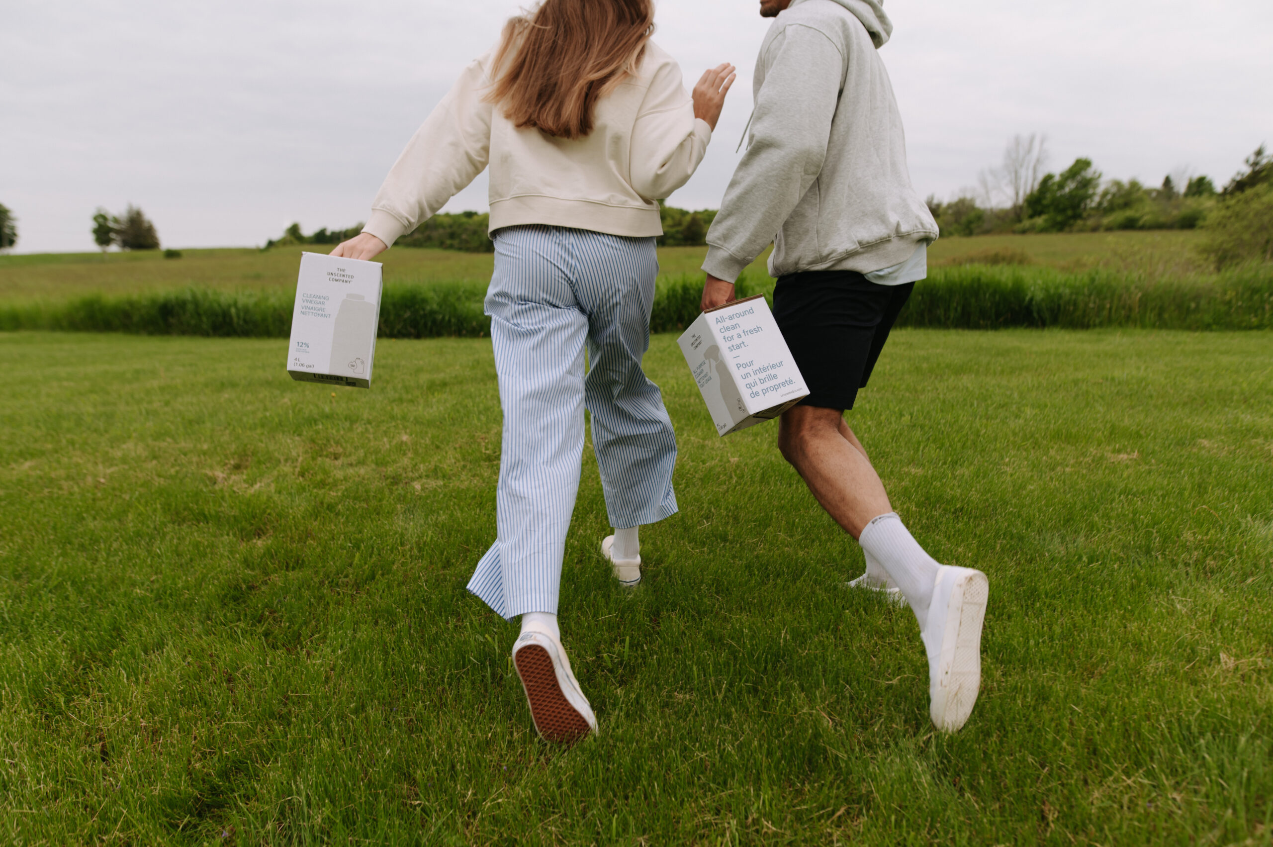 Photographie de produits lifestyle de THE UNSCENTED COMPANY à Sandbanks, contenu de marque