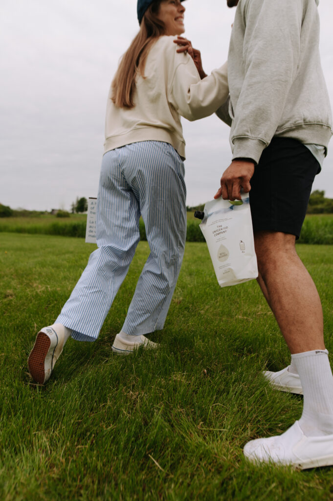 Photographie de produits lifestyle de THE UNSCENTED COMPANY à Sandbanks, contenu de marque