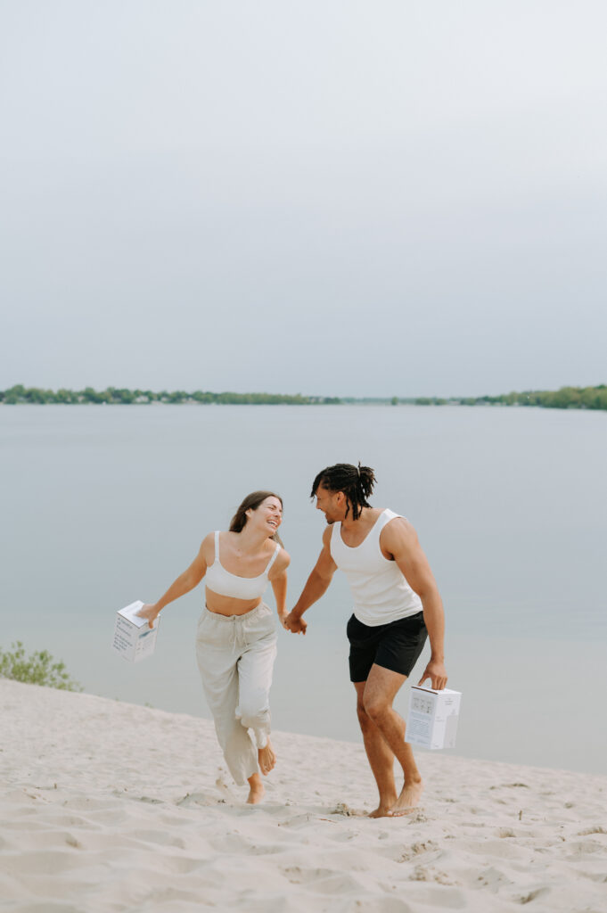 Photographie de produits lifestyle de THE UNSCENTED COMPANY à Sandbanks, contenu de marque