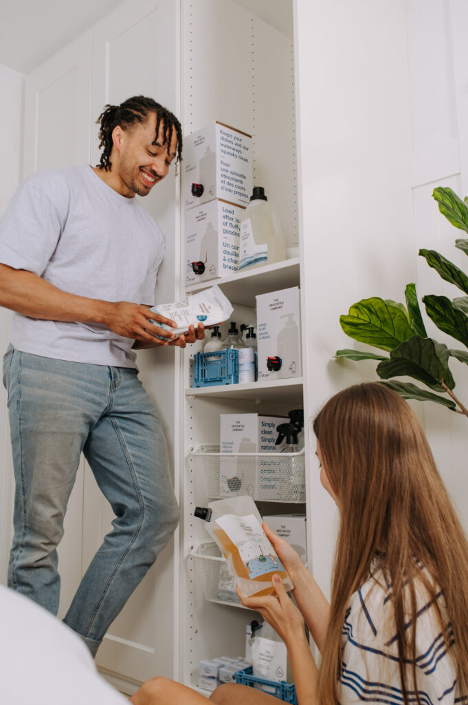 Photographie de produits lifestyle de THE UNSCENTED COMPANY à Sandbanks, contenu de marque