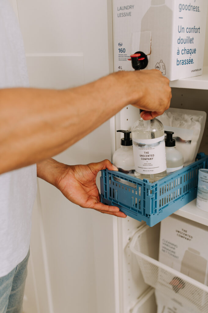 Photographie de produits lifestyle de THE UNSCENTED COMPANY à Sandbanks, contenu de marque