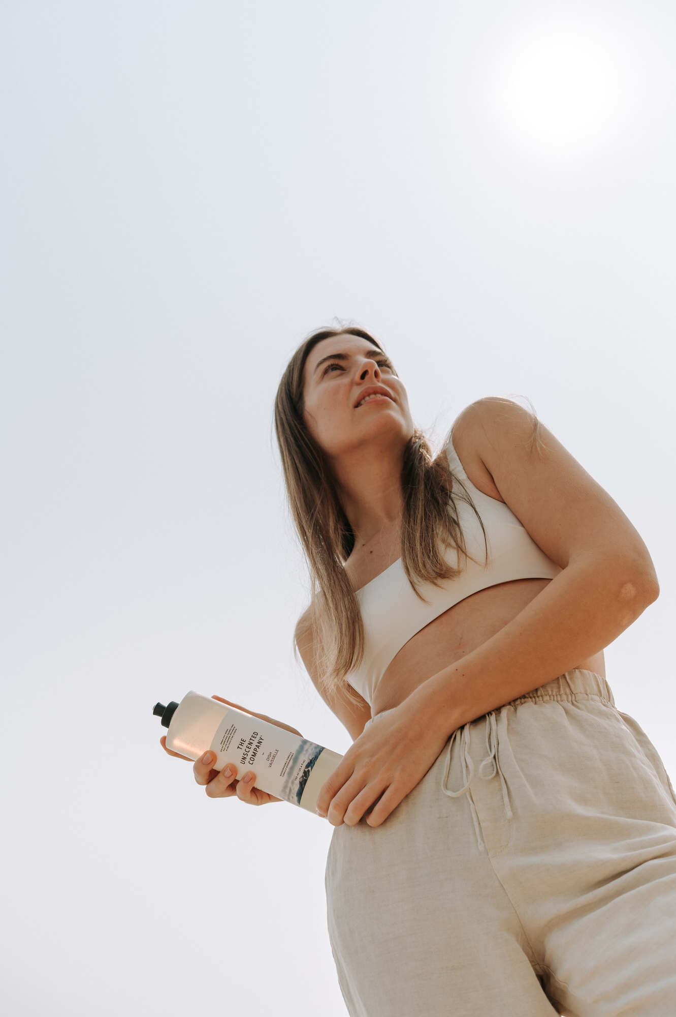 Photographie de produits lifestyle de THE UNSCENTED COMPANY à Sandbanks, contenu de marque