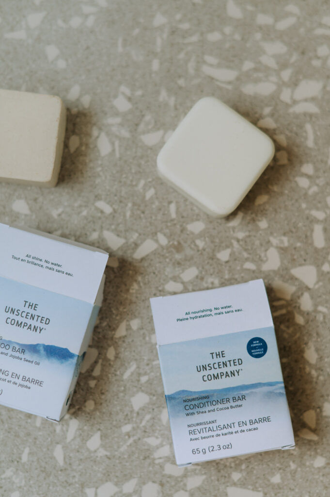 Photographie de produits lifestyle de THE UNSCENTED COMPANY à Sandbanks, contenu de marque