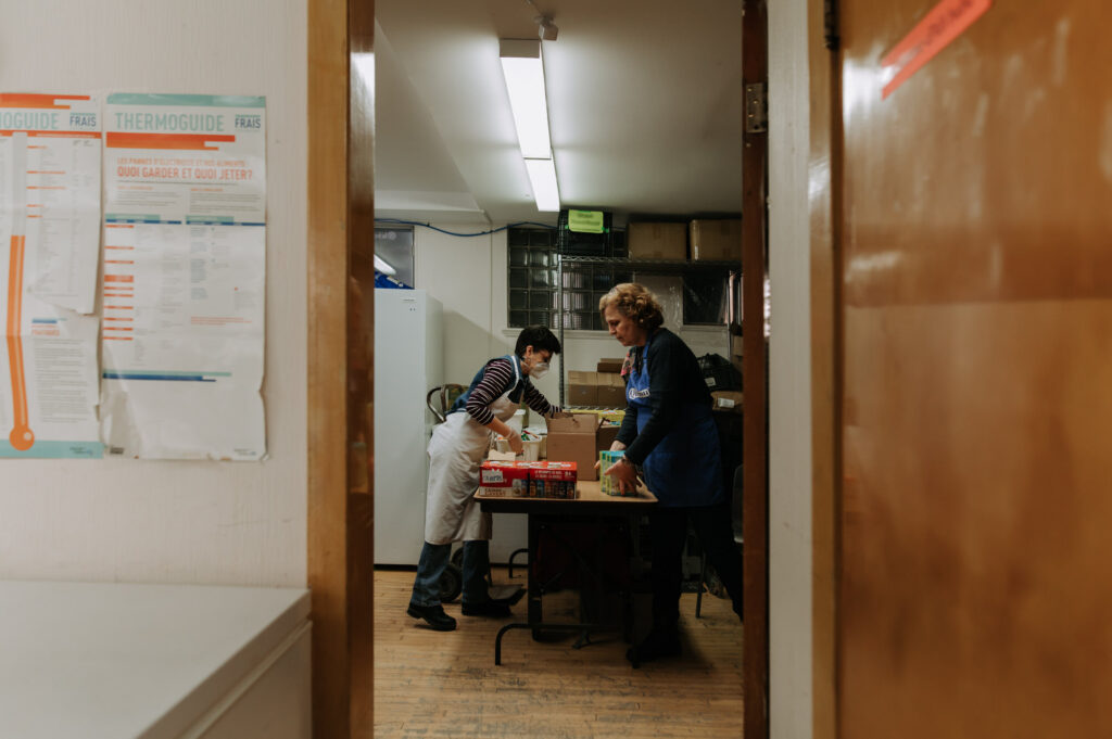 Photographie documentaire d'organismes communautaires à Montréal.